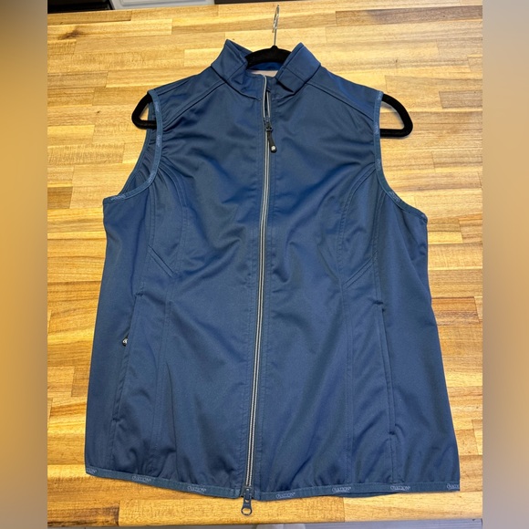 Navy Ovation Softshell Vest - Picture 1 of 4